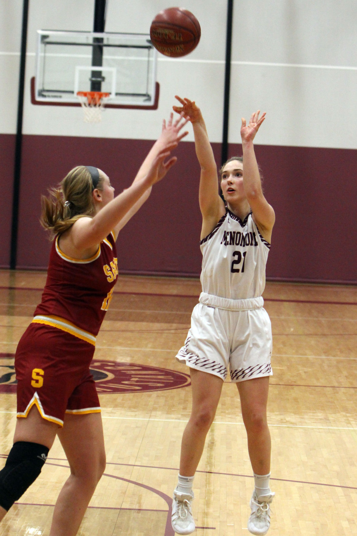 Sparta at Menomonie girls basketball 2-25-20